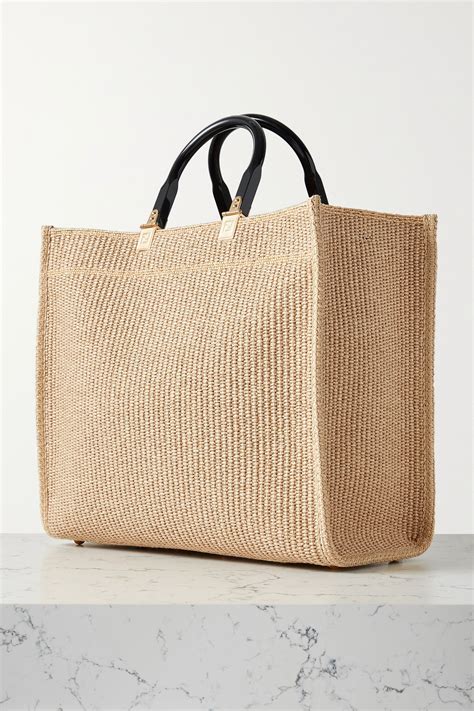 raffia bag designer|best raffia tote bag.